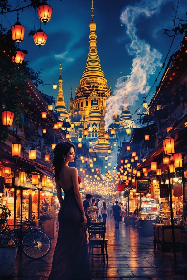 曼谷之夜 海报